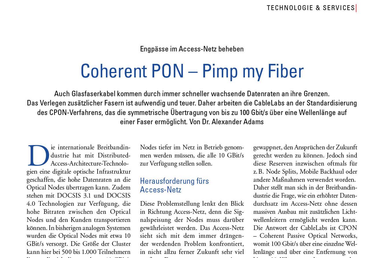 AXP SYSTEMS ENGINEERING - Cable!Vision 1/2023