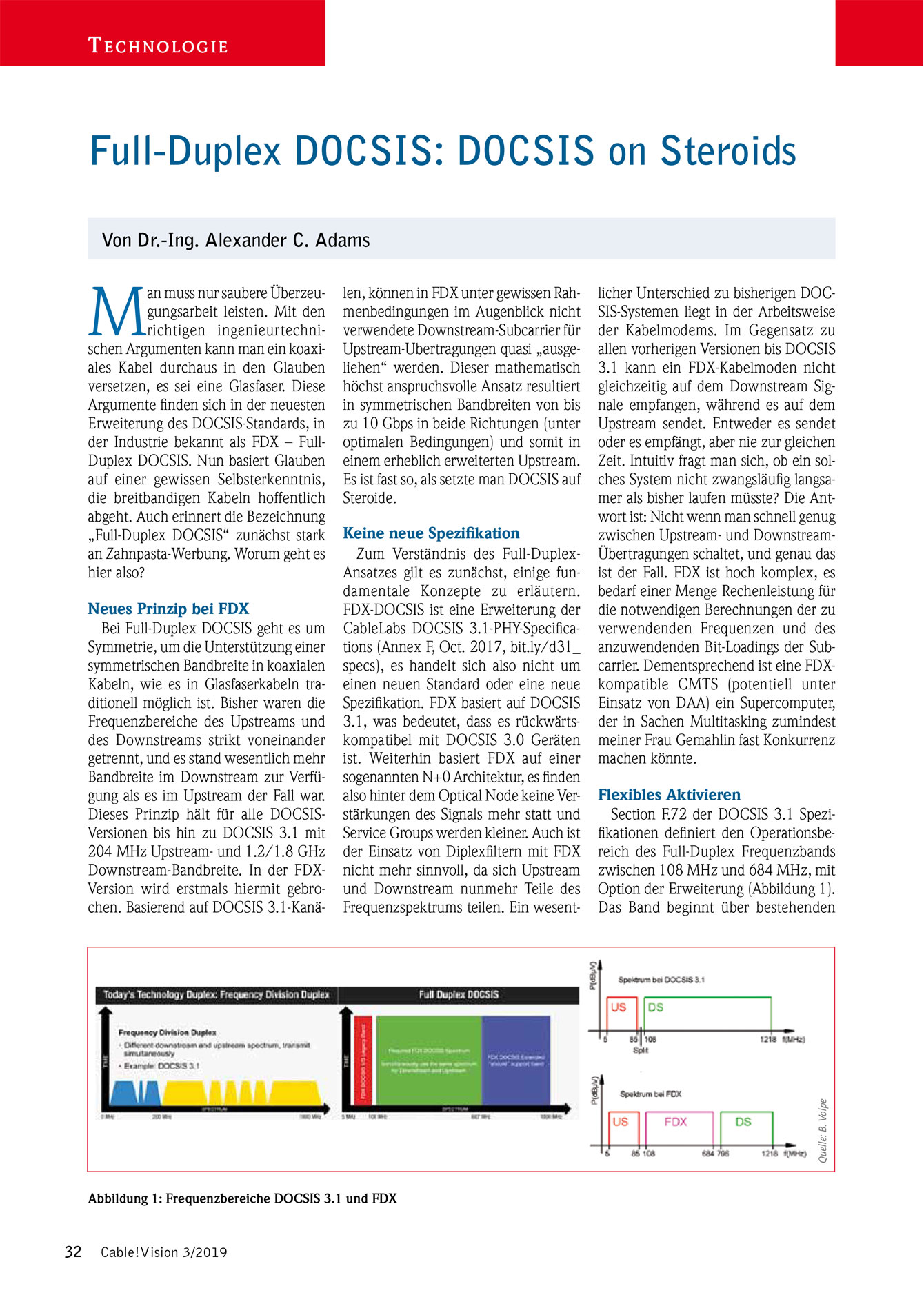 AXP SYSTEMS ENGINEERING - Cable!Vision 3/2019