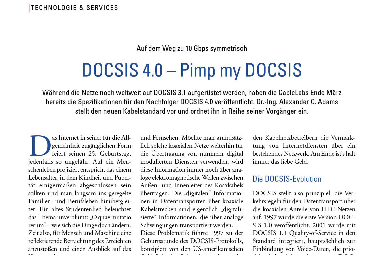 AXP SYSTEMS ENGINEERING - Cable!Vision 3/2020