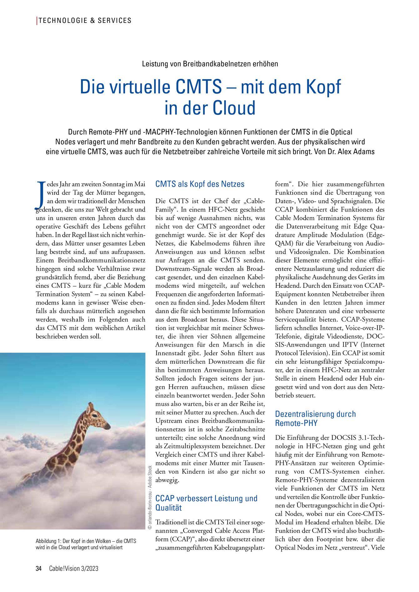 AXP SYSTEMS ENGINEERING - Cable!Vision 3/2023