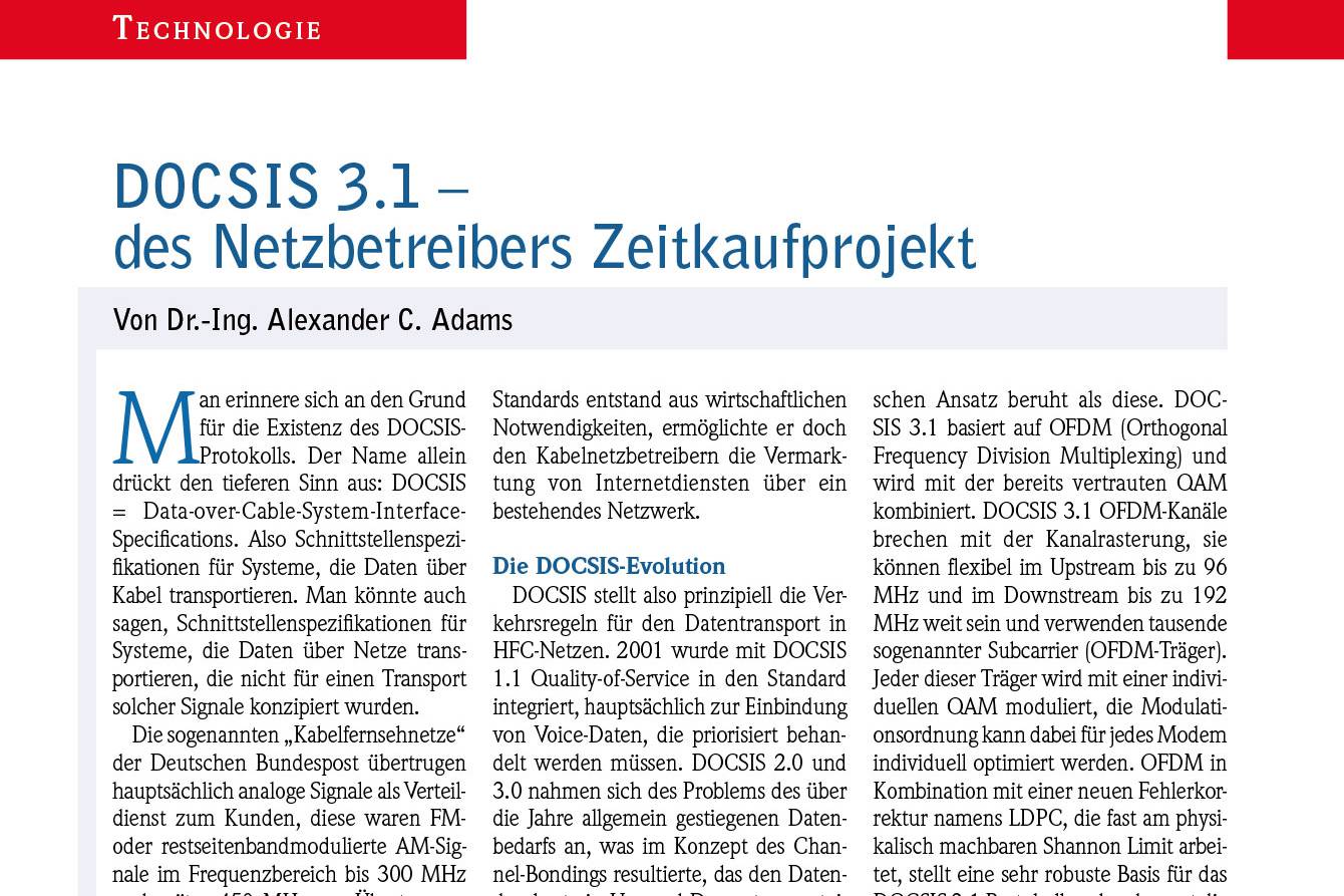 AXP SYSTEMS ENGINEERING - Cable!Vision 4/2018