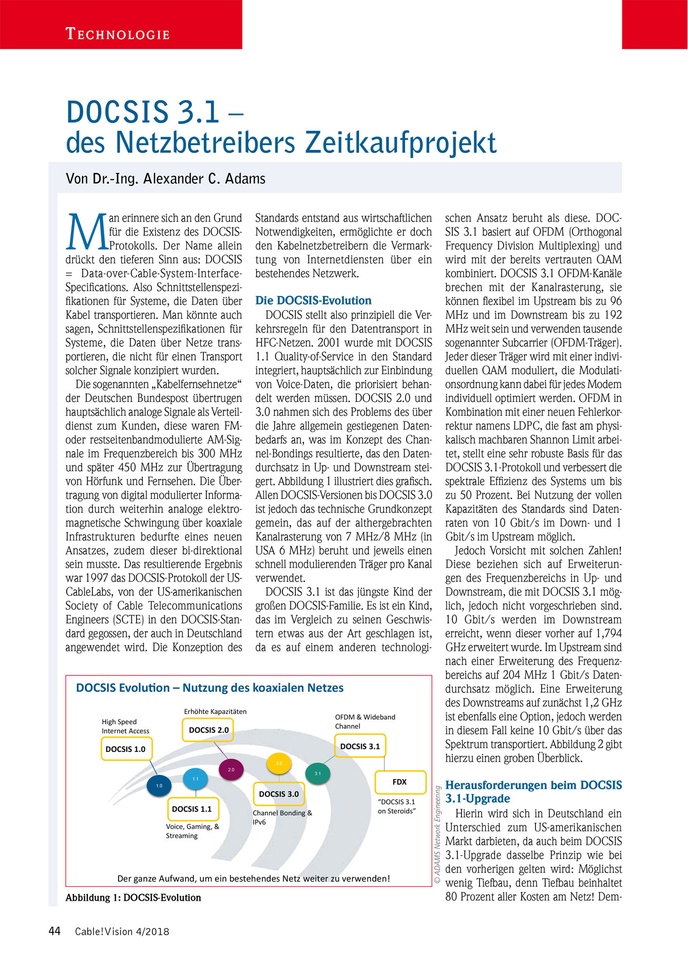 AXP SYSTEMS ENGINEERING - Cable!Vision 4/2018