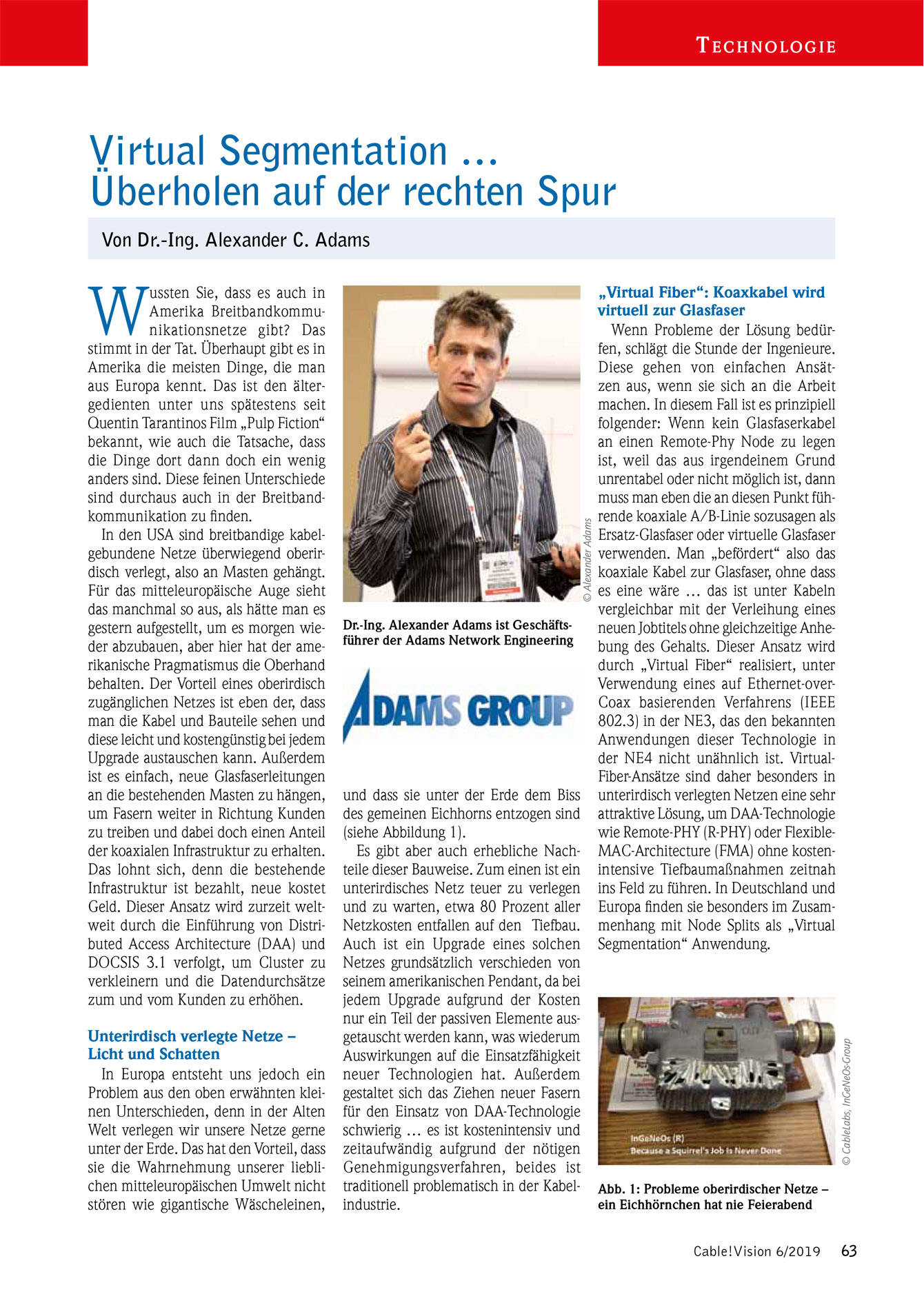 AXP SYSTEMS ENGINEERING - Cable!Vision 6/2019